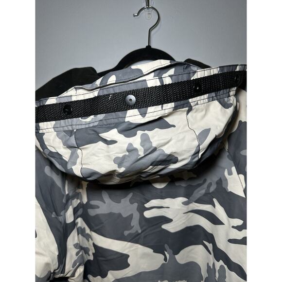 SP Southplay Military Camo Jacket Men’s Small Hooded Puffer Coat Winter Warm - Picture 8 of 12